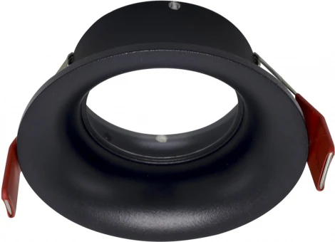 Встраиваемый светильник ST Luce ST257.408.01 Черный GU10 1*50W IP65 (220V, круглые)