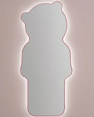 Тэд (Ted) LED Фуксия Зеркало в полный рост в раме с подсветкой Art-Zerkalo SM100LPINK 13970