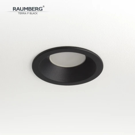 Встраиваемый светильник Raumberg Terra F TerraFBk Black
