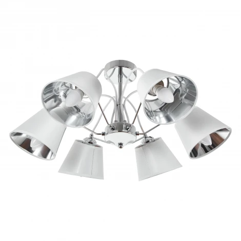 Потолочная люстра на штанге MyFar Amber MR1631-6C (220V)