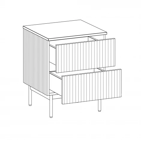 Тумба прикроватная Mikko ОГОГО Обстановочка!