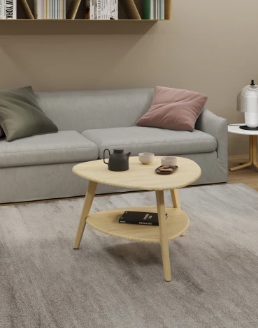 Стол журнальный Калифорния Бруклин дуб янтарный 2660166509