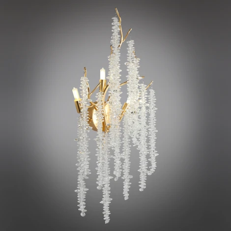Бра Aployt Paulina APL.848.01.03 (220V, хрусталь, подвески, ветки)