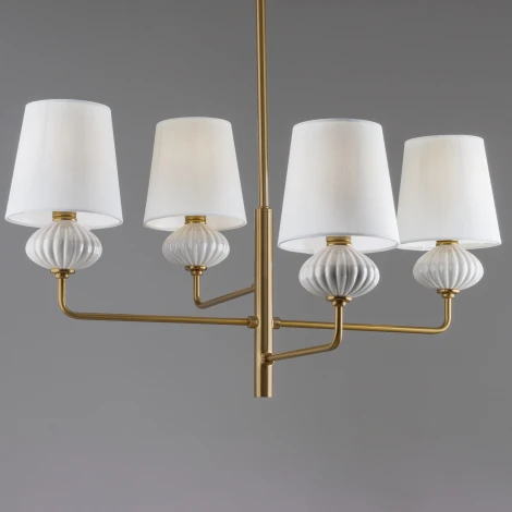 Потолочная люстра на штанге Freya Ceramics FR2029PL-04BS (220V)