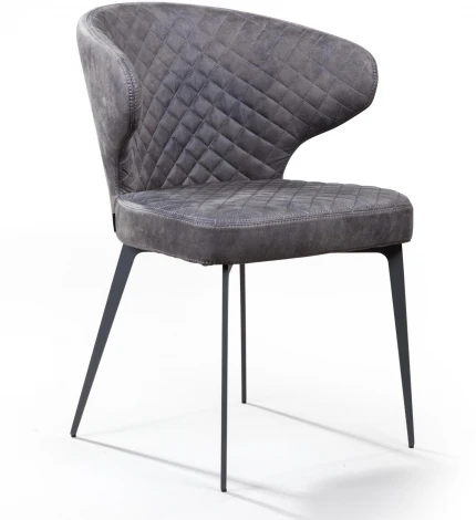 Стул Richard,замша серый Top Concept RICHARD 2000000000022