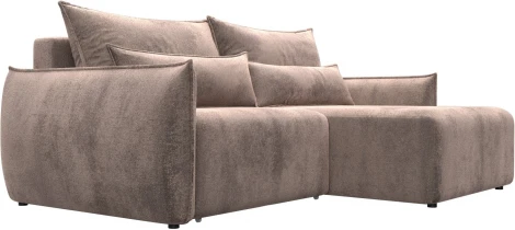 Диван угловой Лига-051 НПБ угол универсальный Лига Диванов (Велюр) арт.128652