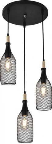 Подвесной светильник Wedo Light Veronica WD4002/3P-BK-WD
