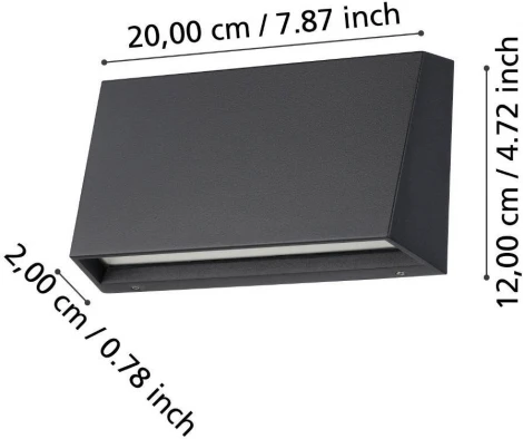 Архитектурная подсветка светодиодная Eglo SPONGANO 900887 (220V, IP65)