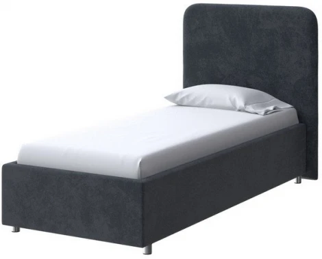 PROxSON Кровать Олаф (Ткань: Велюр Casa Графитовый) 80x190