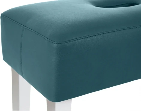 Табурет мягкий Handy ОГОГО (арт.434040), (Ткань,Экокожа/Синий)