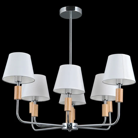 Потолочная люстра на штанге ILLUMICO IL0029-8PSQ-19 CR (220V)