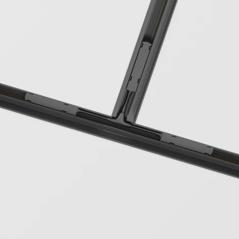 Коннектор Т-образный Gravity встраиваемый черный (магнитный) Maytoni Technical TRA010CT-42B