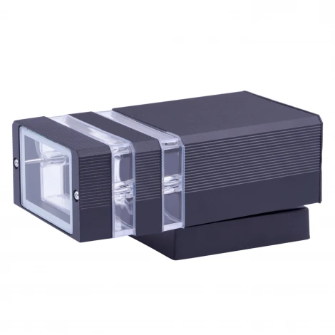 Настенный светильник уличный под лампу Е27 черный Uniel UUL-S17A 60W/E27 IP65 BLACK