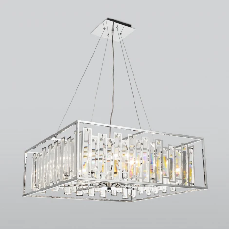 Подвесная люстра Bogate's Cella 312/9 Strotskis (220V, хрусталь, на тросе)