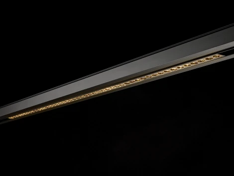 Трековый светильник светодиодный, магнитный, черный, 30Вт, 48V IP20 3000К Lumker SY-LINK SY-LINK-870-BL-30-WW