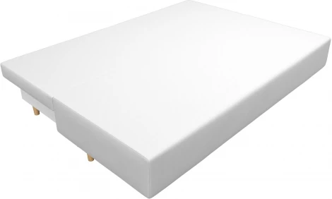 Диван прямой Лига-033 (Белый/Экокожа) Лига Диванов арт.121096