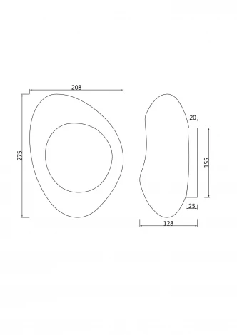 Бра Maytoni Mabell MOD306WL-01G (220V)
