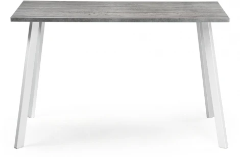 Стол Notta Тринити Лофт 120 25 мм белый матовый / бетон 489656