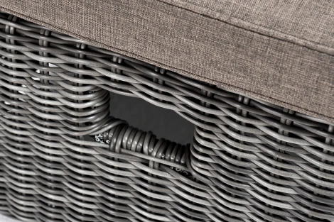 Шезлонг с подушкой, цвет графит 4SIS Рим YH-L1032W-1 graphite