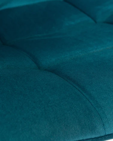 Набор 2 шт Стул барный DOBRIN TAILOR WHITE (морской волны велюр (MJ9-99))