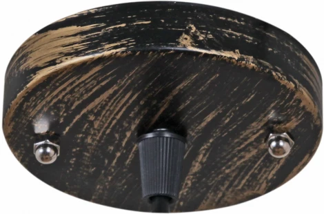 Подвесной светильник Reluce 03356-0.4-01 BK+GD (220V, на проводе)