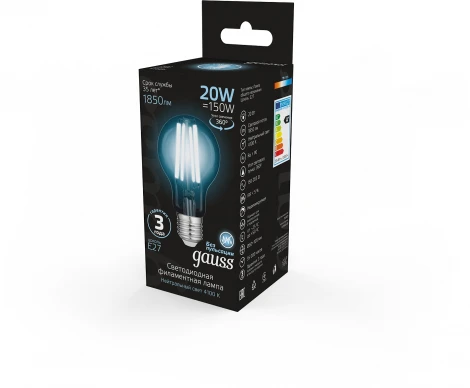 Лампочка светодиодная филаментная Gauss 102902220