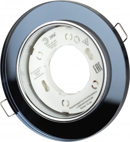 Встраиваемый точечный светильник ЭРА DK LD51 BK (220V, круглые)