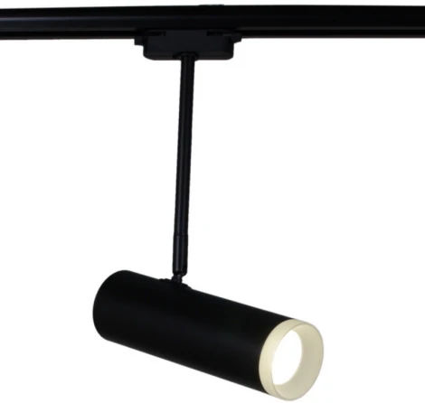 Трековый светильник однофазный 220В Reluce 06225-9.3-001RN MR16 BK