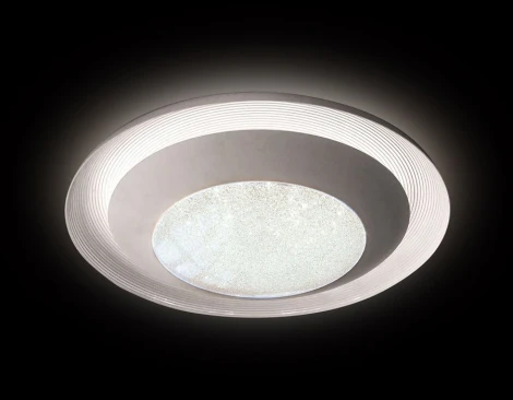Потолочный светильник Ambrella Orbital Crystal Sand FS1261 WH/SD 72W D790