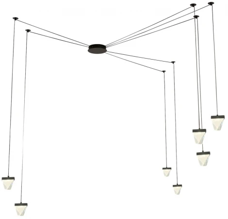 Подвесной светильник Lussole Littlerock LSP-7096 (LED, 220V, на проводе, паук, IP21)