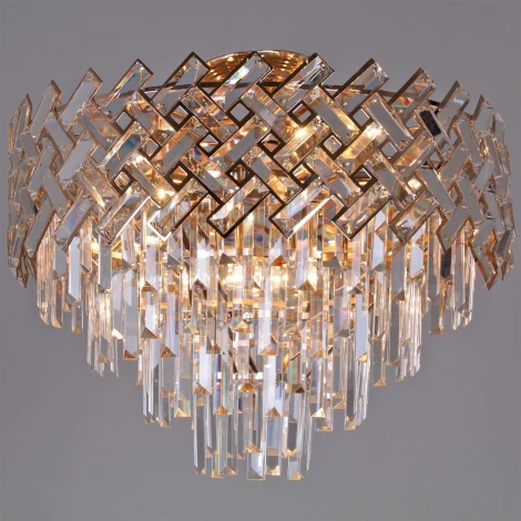 Потолочная люстра хрустальная Reluce 09108-3.4-09 (220V)