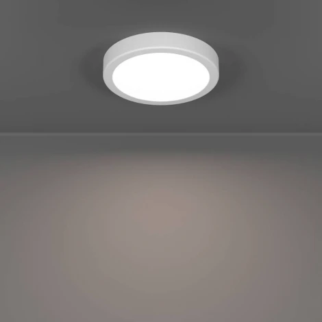 Настенно-потолочный светильник с регулировкой цветовой температуры Eglo Fueva 6 901332 7,5W(LED) 2700K, 4000K, 6500K, пластик, белый, белый