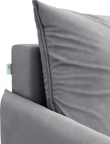 ЛУЧШИЙ ДРУГ Кресло серое D1 furniture арт.AAA42130001