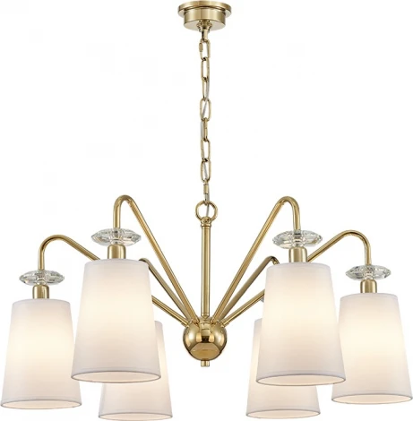 Подвесная люстра Newport 4620 4626/С gold (220V, на проводе)