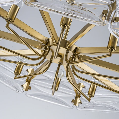 Потолочная люстра на штанге Favourite Glacies 4764-10P