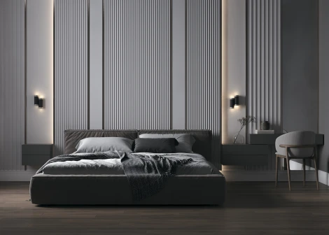 Настенный светильник (бра) KILT 3000К 10Вт IP 20 LED Maytoni Technical C027WL-L10B