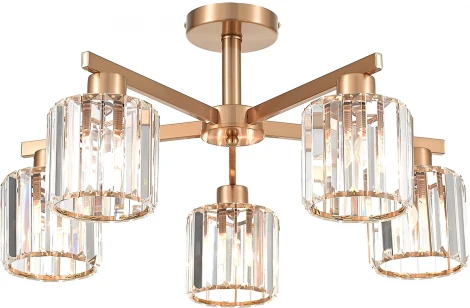 Потолочная люстра на штанге Adorn 692/5P Сopper E27 60W (220V)