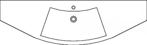 Мебельная раковина Pelipal Cassca 140