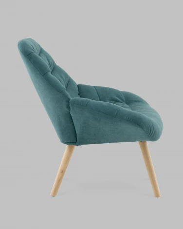 Кресло Олби Страйпс тёмно-бирюзовый Stool Group арт.УТ000040102