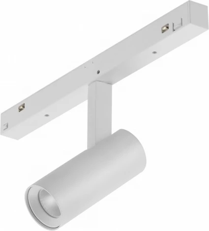 Трековый магнитный светильник 48V iLedex Vision48/22 SMART 4822-005-D34-8W-40DG-WH (регулировка яркости, управление смартфоном, умный дом - Алиса, круглые)