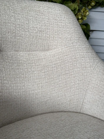 Стул M-City STAMEN ткань DAVIS RETRO BLISS 02 светло-бежевый / черный каркас