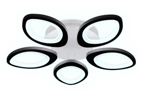 Потолочная люстра Ambrella Acrylica FA4492 (регулировка яркости, LED, 220V, пульт управления, цветы)