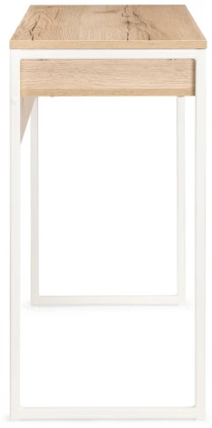 Письменный стол Notta Лео Лофт дуб делано светлый / белый матовый 489677