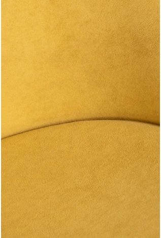 Барный стул Woodville Сондре черный / горчичный 504193