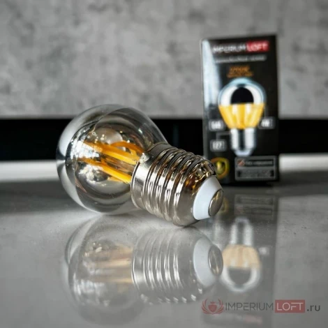 Светодиодная лампочка Led с гальваническим покрытием для Modo Chandelier Е27 4W 2700 ImperiumLoft 143767-22 (143767-22)