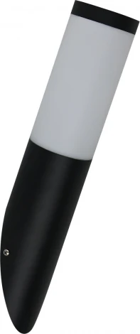 Уличный настенный светильник Escada Halite 30012W/01 1x25Вт, E27, металл/пластик, черный (220V, круглые, IP44)