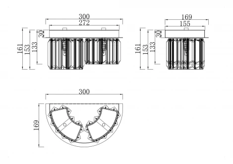 Бра Maytoni Colline MOD083WL-02CH (220V)