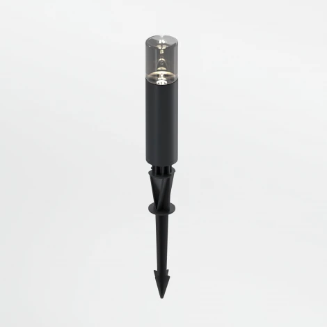 Грунтовый светильник Elektrostandard Hidden 35166/S LED черный (220V, круглые, IP54)