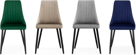 Стул на металлокаркасе Кора (Кора темно-серый / черный) Notta арт.517127