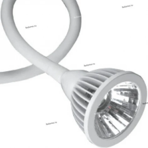 Трековый светильник на гибкой штанге Arte Lamp Cercare A4107PL-1WH (LED, 220V, круглые)